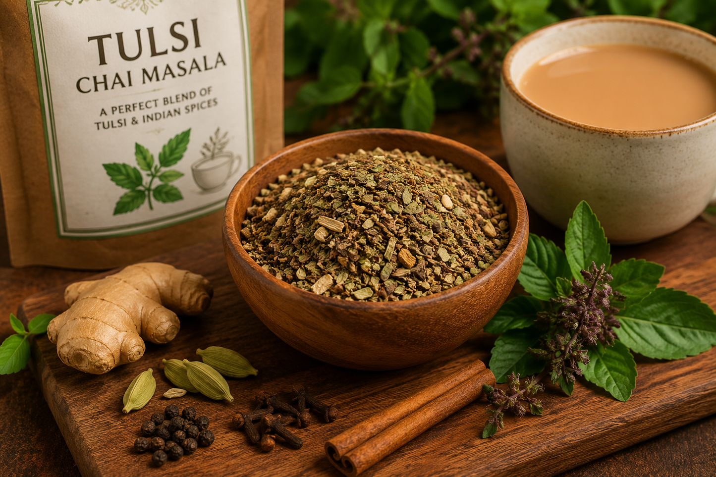 Tulsi chai masala